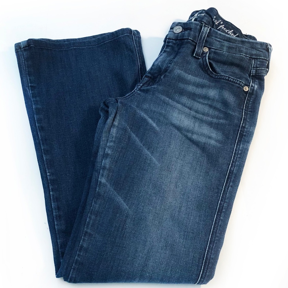 7FAM "A" Pocket Low Rise Bootcut Jean - Picture 5 of 12